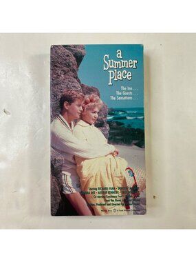 A Summer Place 1959 VHS Romance Richard Egan Sandra Dee Pre-Owned